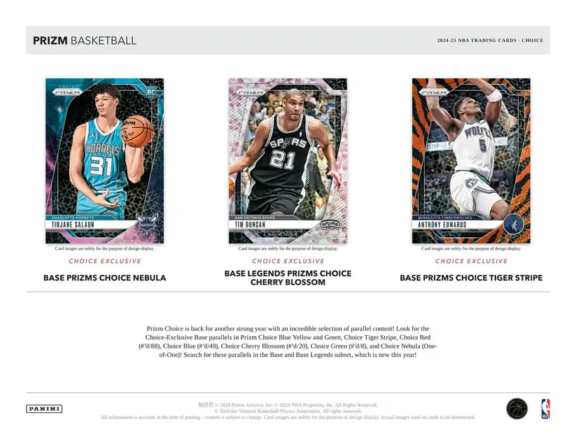 panini-prizm-basketball-choice-box-2024-2025-tidjane-salaun-tim-duncan-anthony-edwards.webp