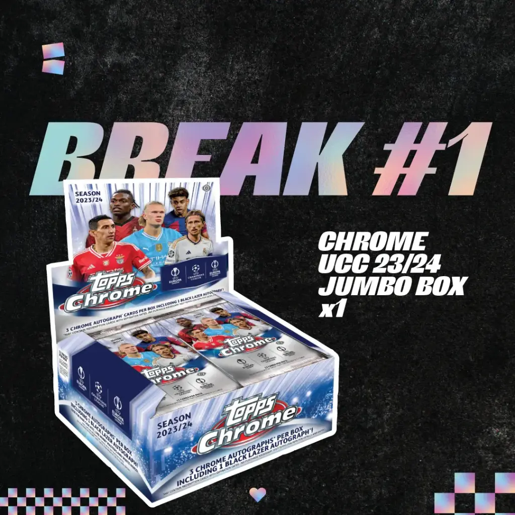 BREAK #1 Chrome UCC 23/24 Jumbo (Random Team)