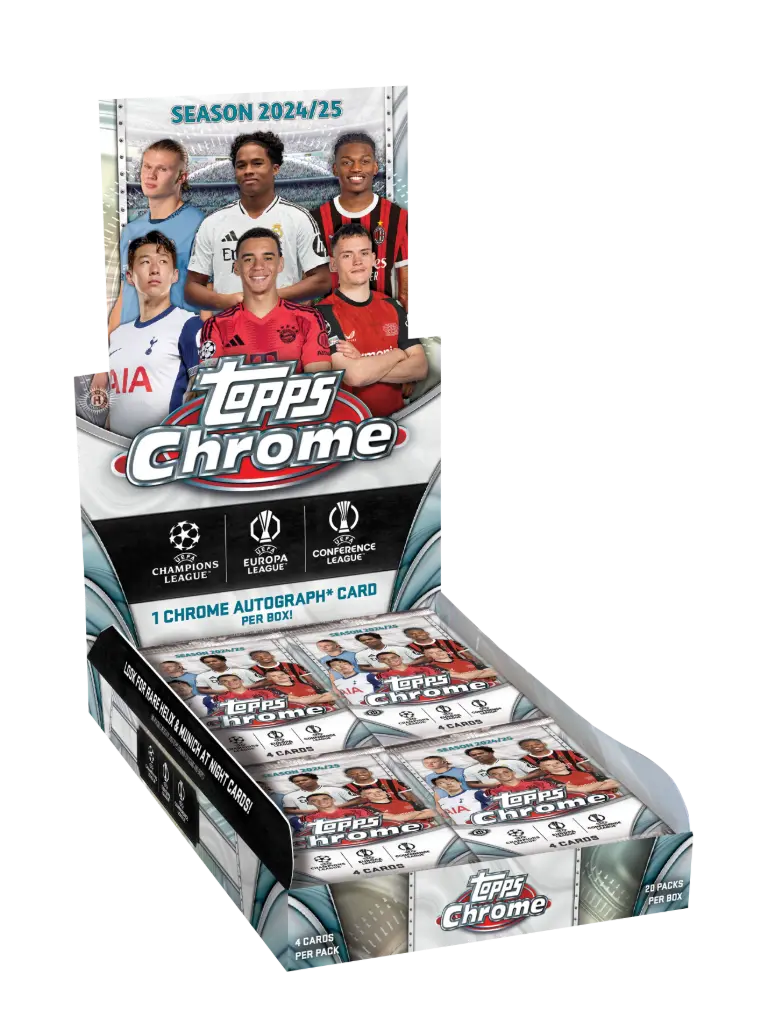 Chrome UEFA Club Competitions 24/25 - Hobby Box