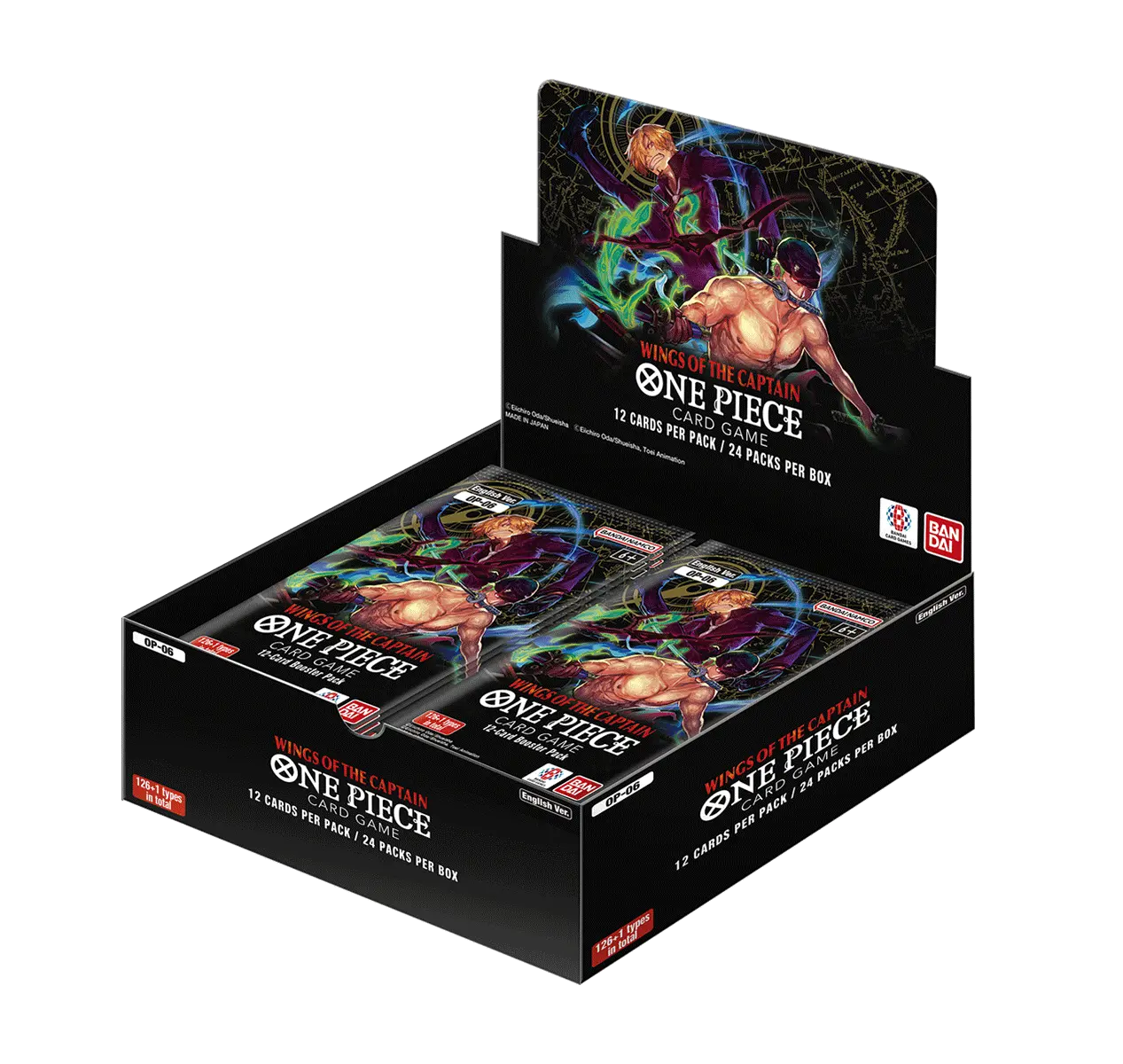 OP06 - One Piece Card Game - Display