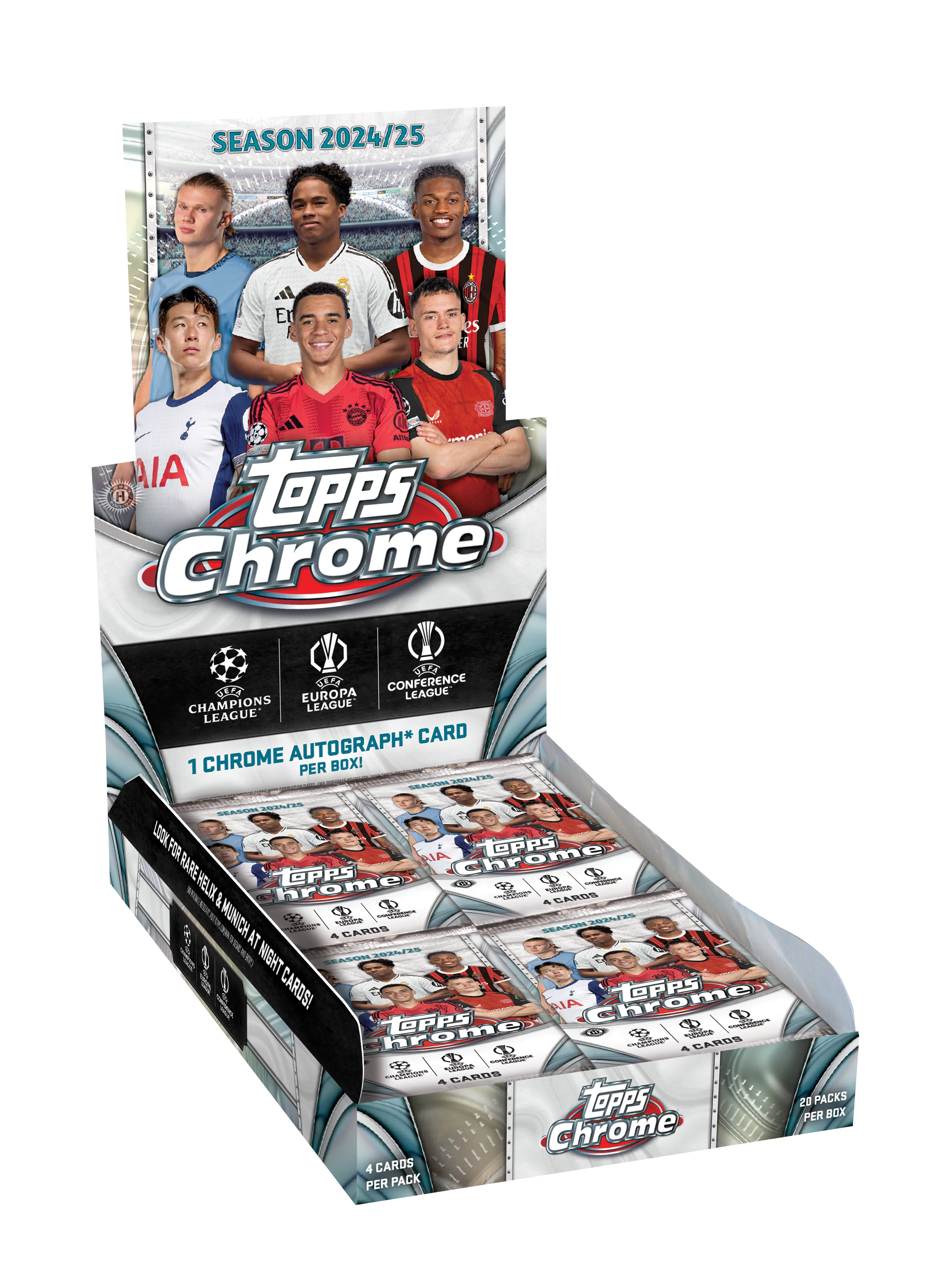 Chrome UEFA Club Competitions 24/25 - Hobby Box